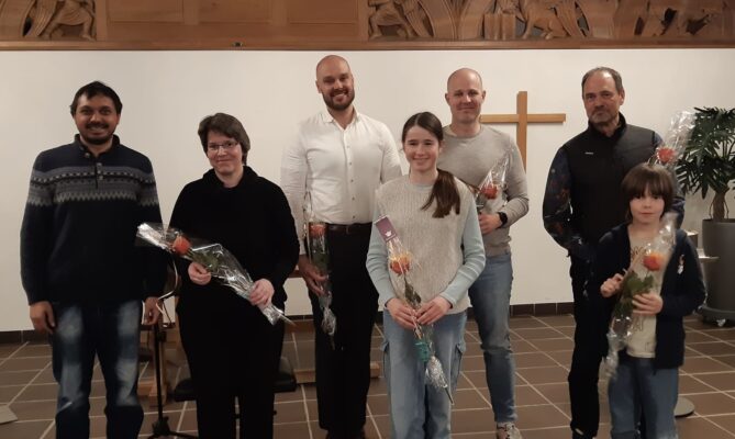 Akkordeon-Konzert in Dietikon mit Schülern von Aleksandar Aleksandrović.