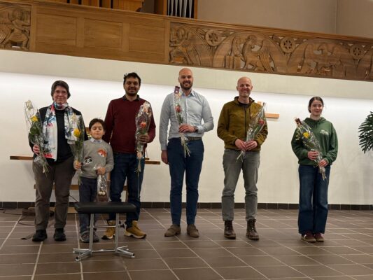 Schülerkonzert 2026 in Dietikon – Akkordeon- und Schwyzerörgeli-Schüler mit Lehrer Aleksandar Aleksandrović